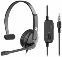 Гарнітура 2E CH12MJ Mono On-Ear 3.5mm/2*3.5mm