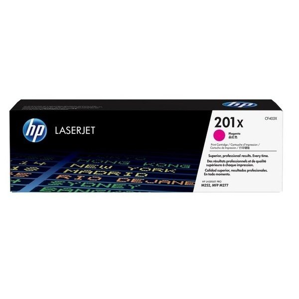 Картридж лазерний HP 201X LJ M252/M277 Magenta (CF403X)