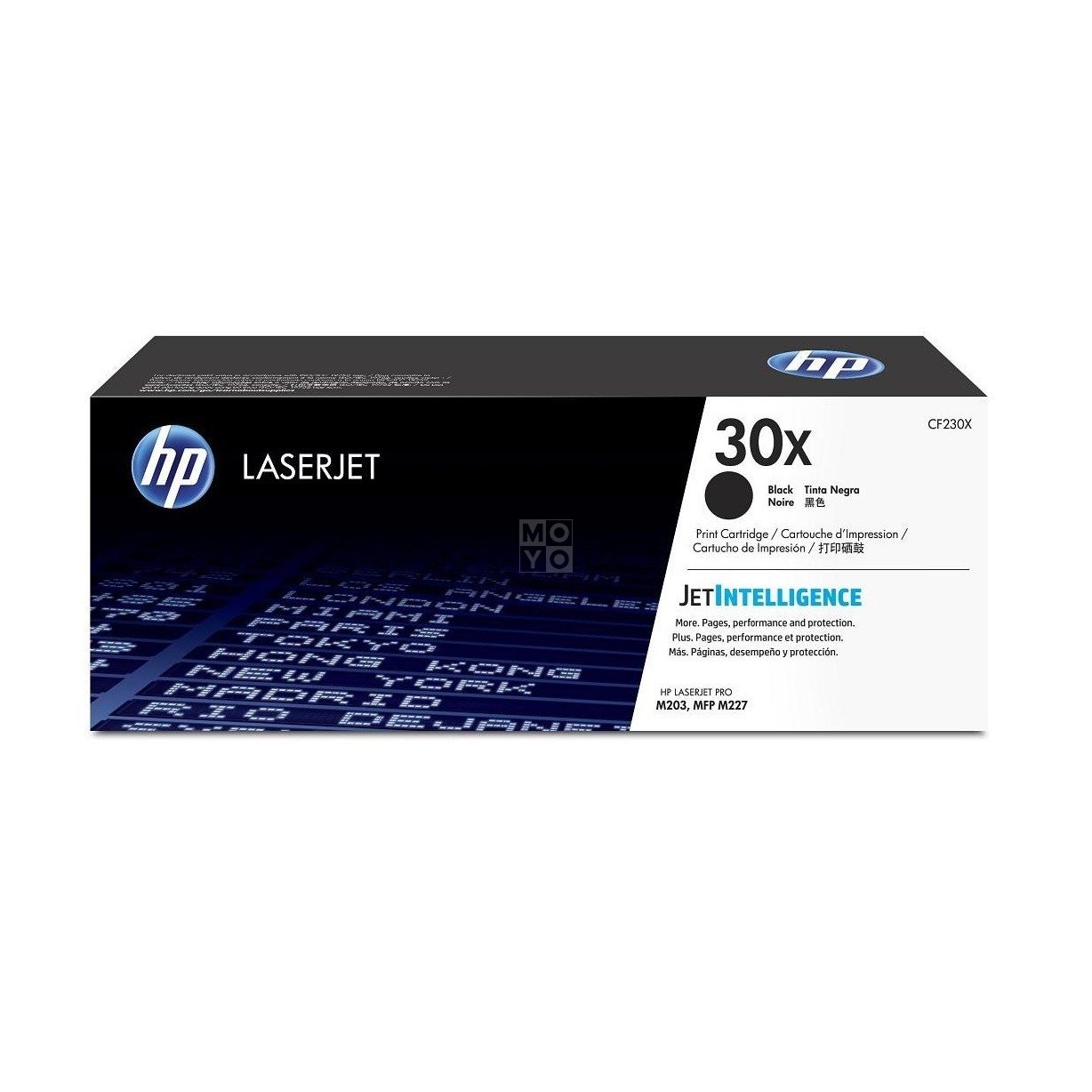 Картридж лазерний HP 30X M203/M227 Black, 3500 стр (CF230X)