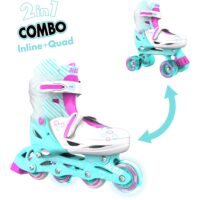 Роликові ковзани Neon Combo Skates Бірюзовий (Розмір 30-33)