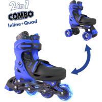 Роликові ковзани Neon Combo Skates Синій (Розмір 34-37)