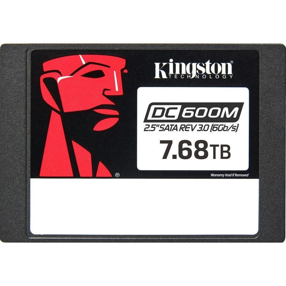 SSD накопичувач KINGSTON 2.5" 7.68TB SATA DC600M (SEDC600M/7680G)