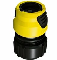 Коннектор универсальный с аквастопом Karcher Plus 1/2-5/8-3/4 (2.645-194.0)