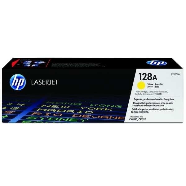 Картридж лазерний HP CLJ CP1525n/1525nw, CM1415fn/1415fnw Yellow (CE322A)