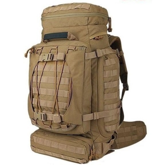 Тактичний рюкзак 90L, 2Е, LargeCap, Molle, камуфляж (2E-TACTLARGBKP-90L-CP)