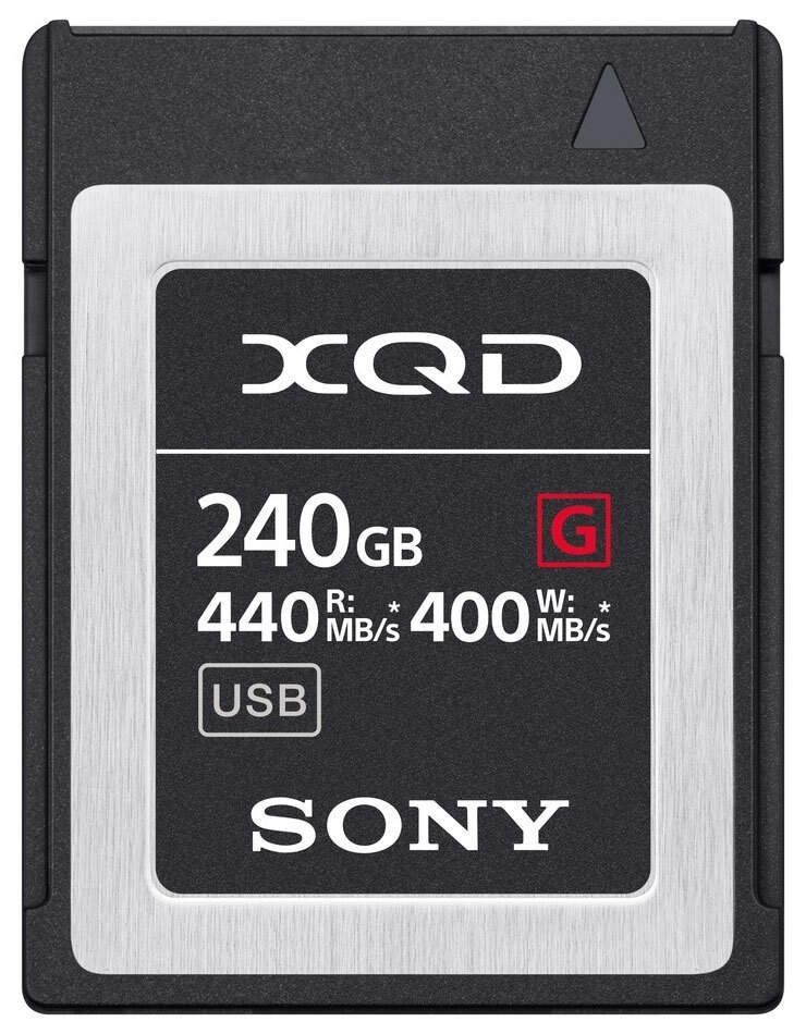 Карта пам`яті Sony XQD 240GB G Series R440MB/s W400MB/s (QDG240F)