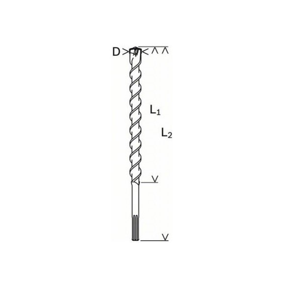 Бур Bosch SDS-Max 40x800/920 мм