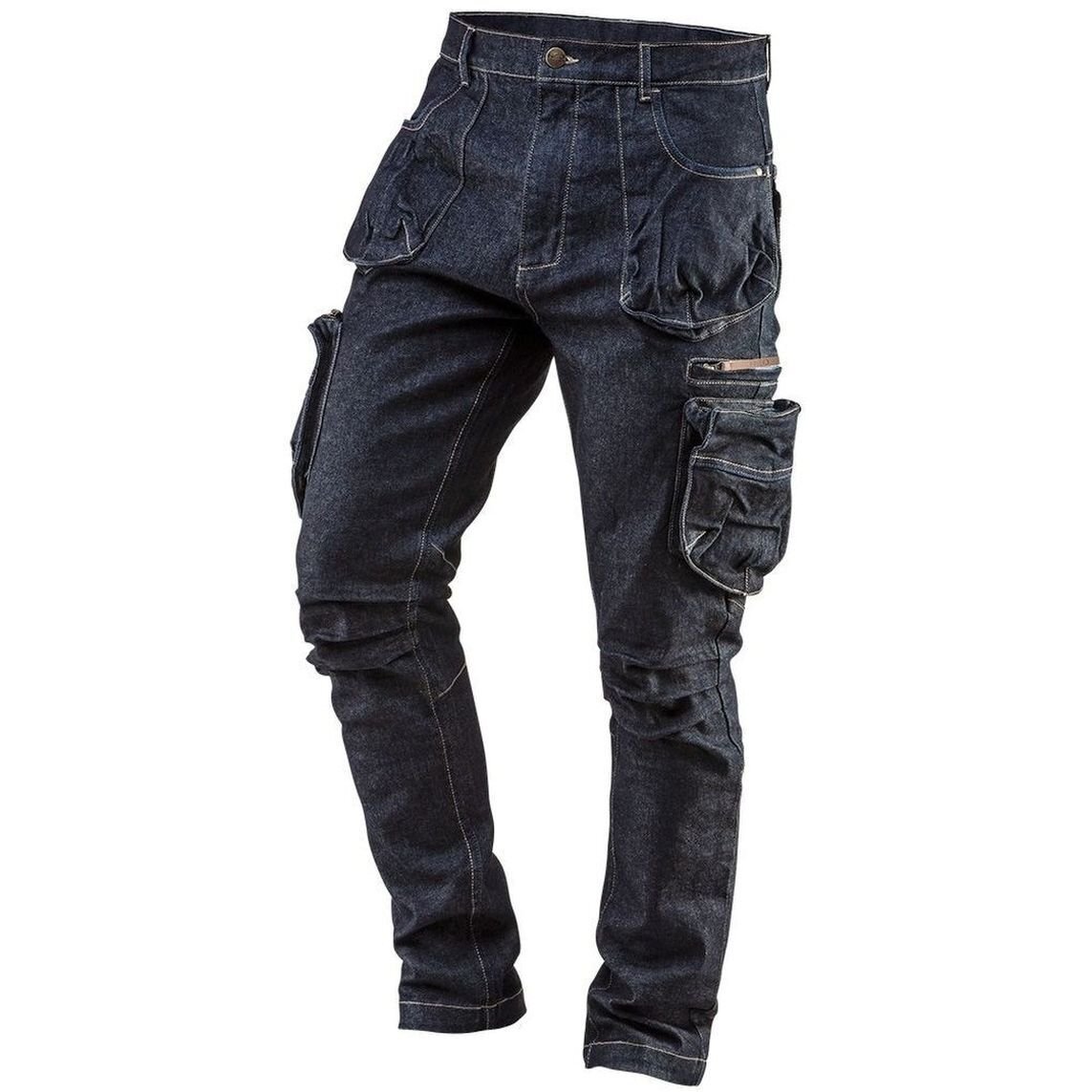 Брюки рабочие Neo Tools DENIM, 5 карманов, р. S