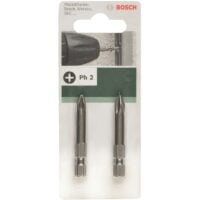 Биты Bosch PH 2 XH, 49 мм, 2шт (2.609.255.920)