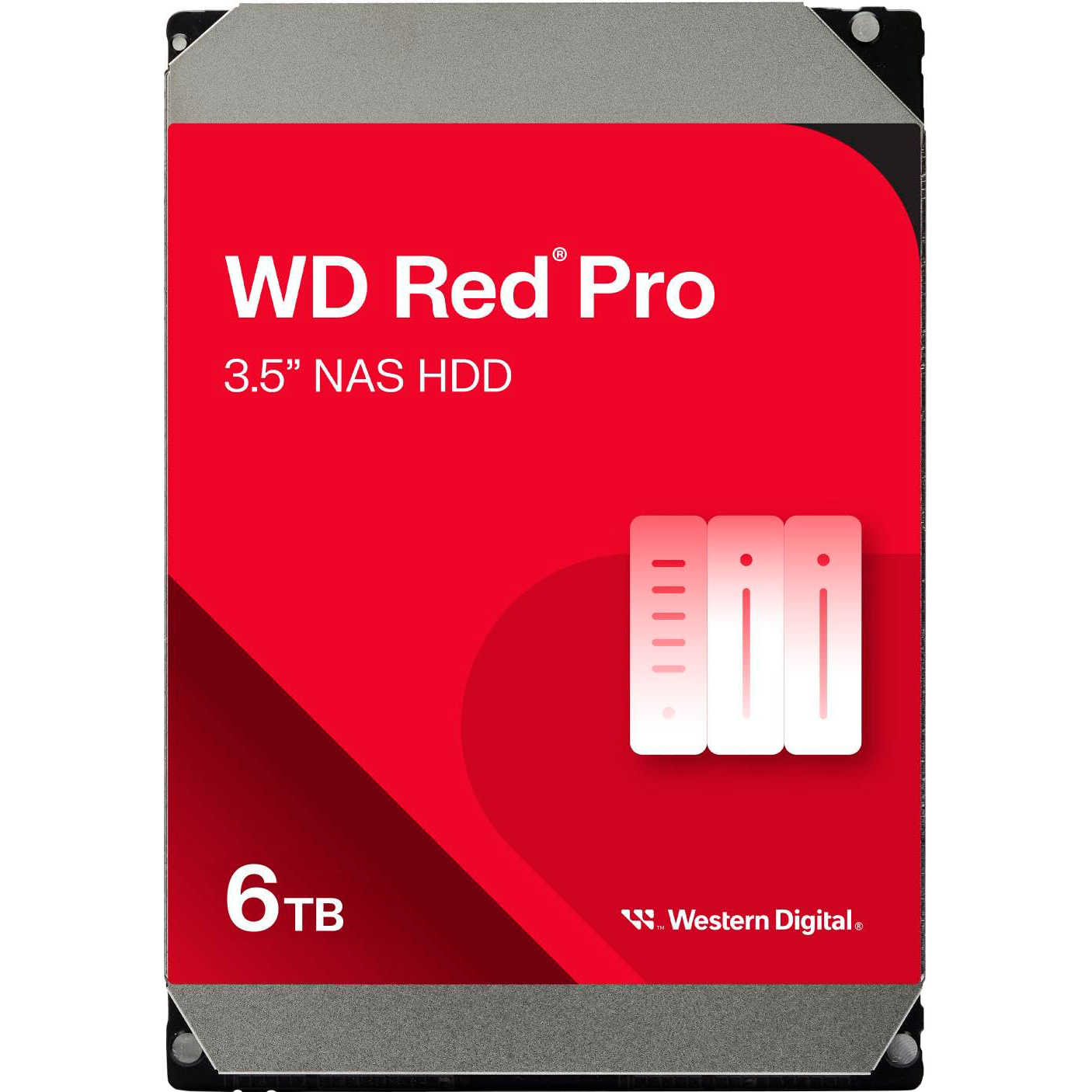 Жорсткий диск WD 6TB 3.5" 7200 256MB SATA Red Pro NAS (WD6005FFBX)