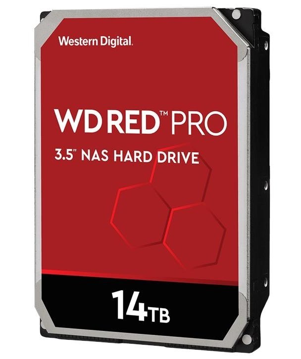 Жорсткий диск внутрішній WD 3.5"SATA 3.0 14TB 7200 512MB Red Pro NAS (WD141KFGX)