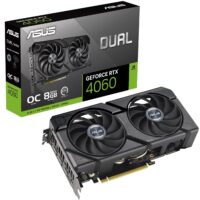 Відеокарта ASUS GeForce RTX 4060 8GB GDDR6 DUAL OC EVO DUAL-RTX4060-O8G-EVO (90YV0JC7-M0NA00)