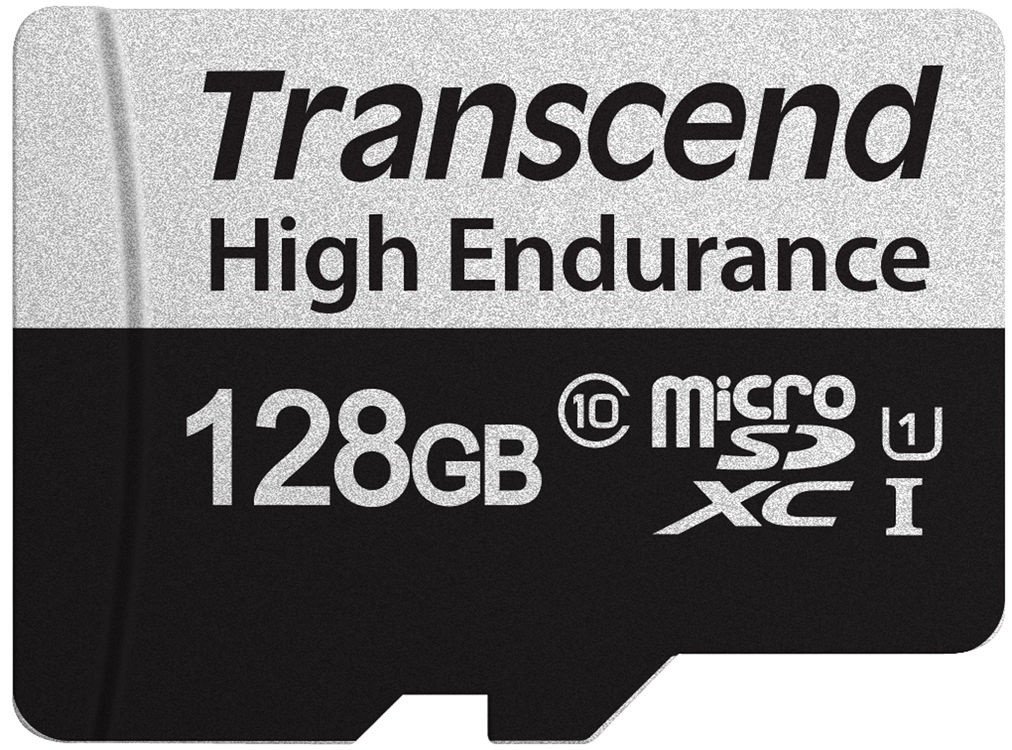 Карта пам`яті Transcend microSDXC 128GB C10 UHS-I U1 High Endurance (TS128GUSD350V)