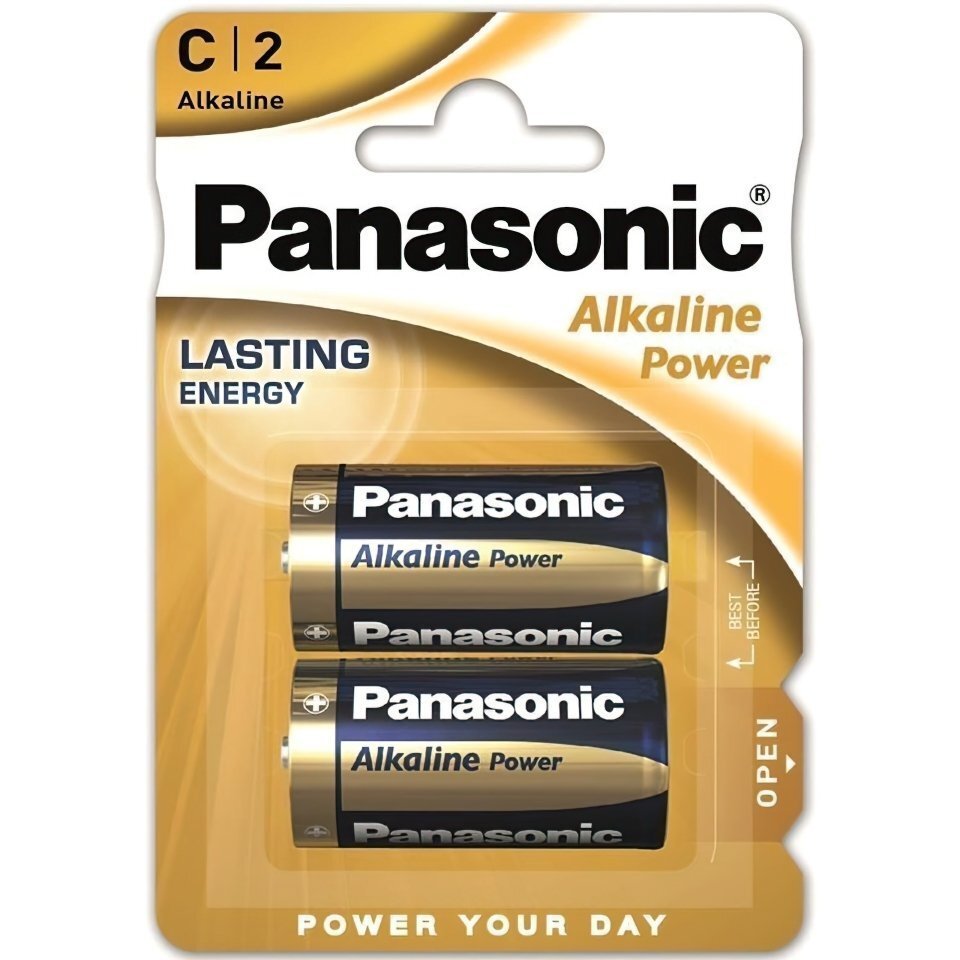 Батарейка Panasonic Alkaline Power C 2 (LR14REB/2BP)