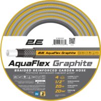 Шланг садовий 2E Aquaflex Graphite 1/2 20м (2E-GHC12C20)