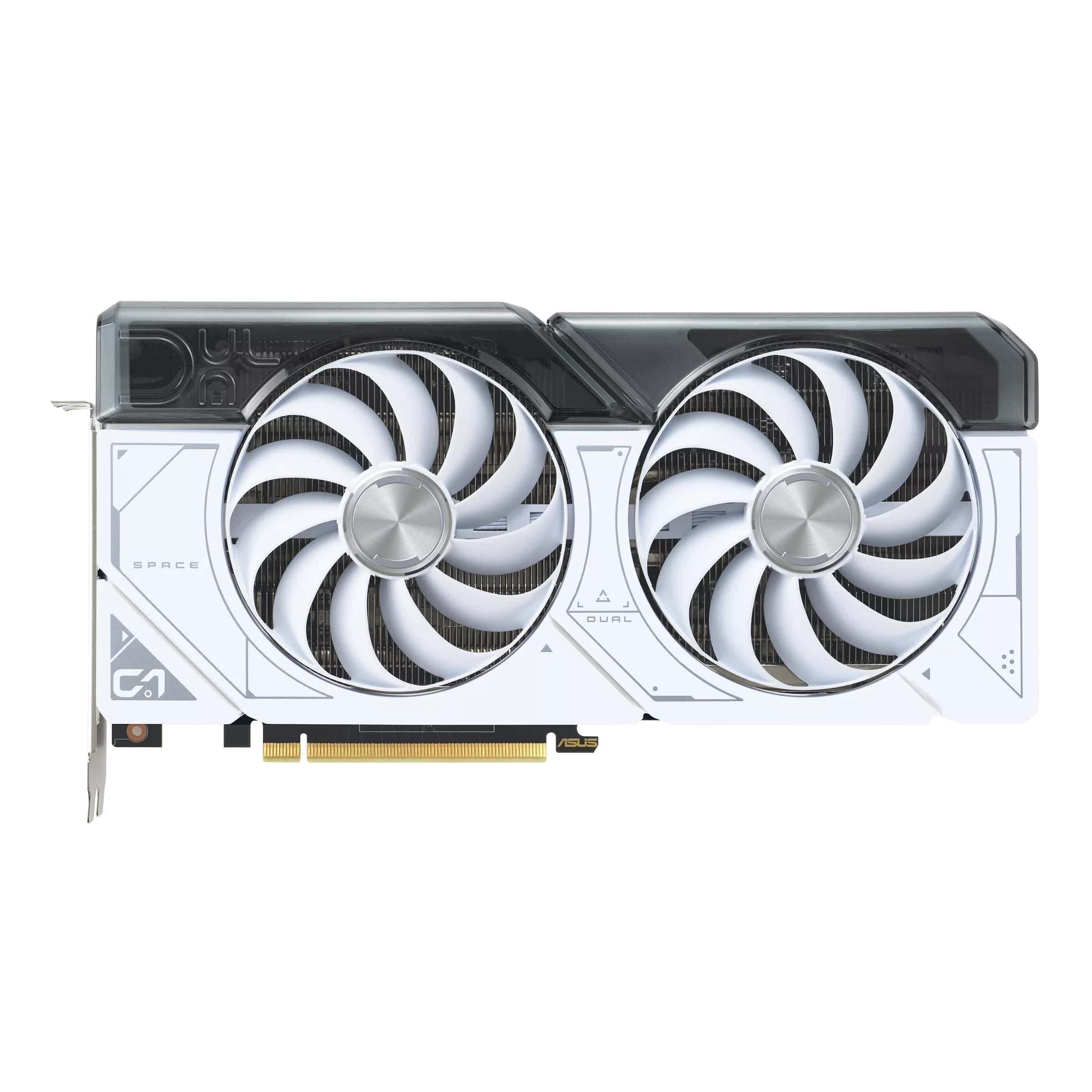 Відеокарта ASUS GeForce RTX 4070 12GB GDDR6X DUAL-RTX4070-O12G-WHITE (90YV0IZ4-M0NA00)