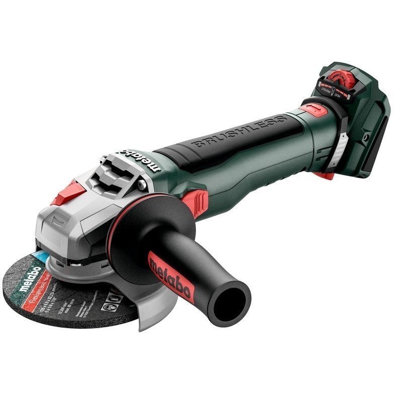 Шлифмашина угловая аккумуляторная Metabo WVB 18 LT BL 11-125, 125мм, 18В (613057850)