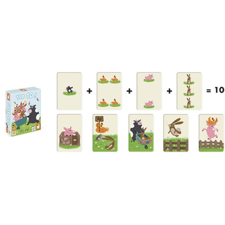 Настольная игра имеем Janod Топ 10 (J02760)