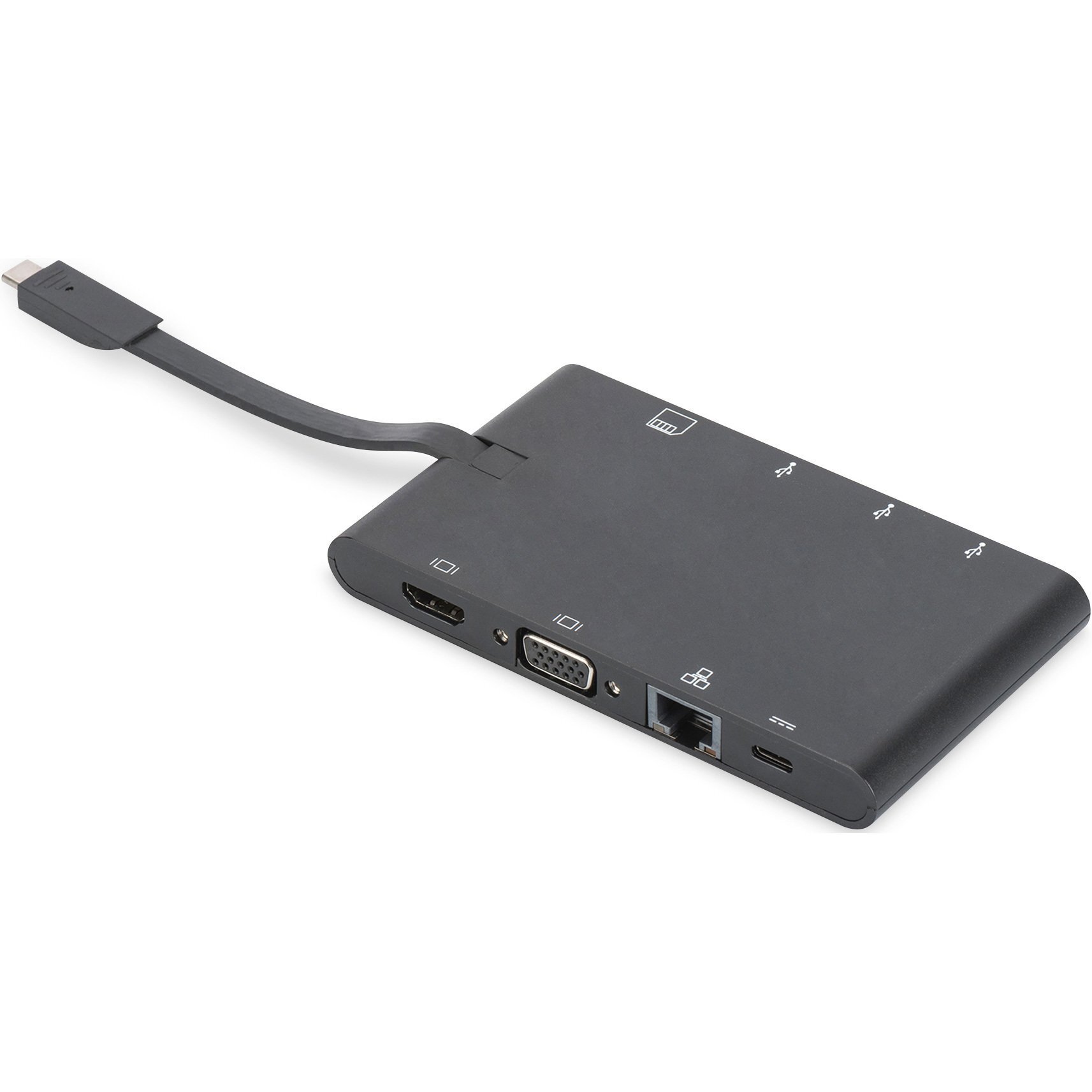 Док-станція DIGITUS Travel USB-C, 9 Port (DA-70865)