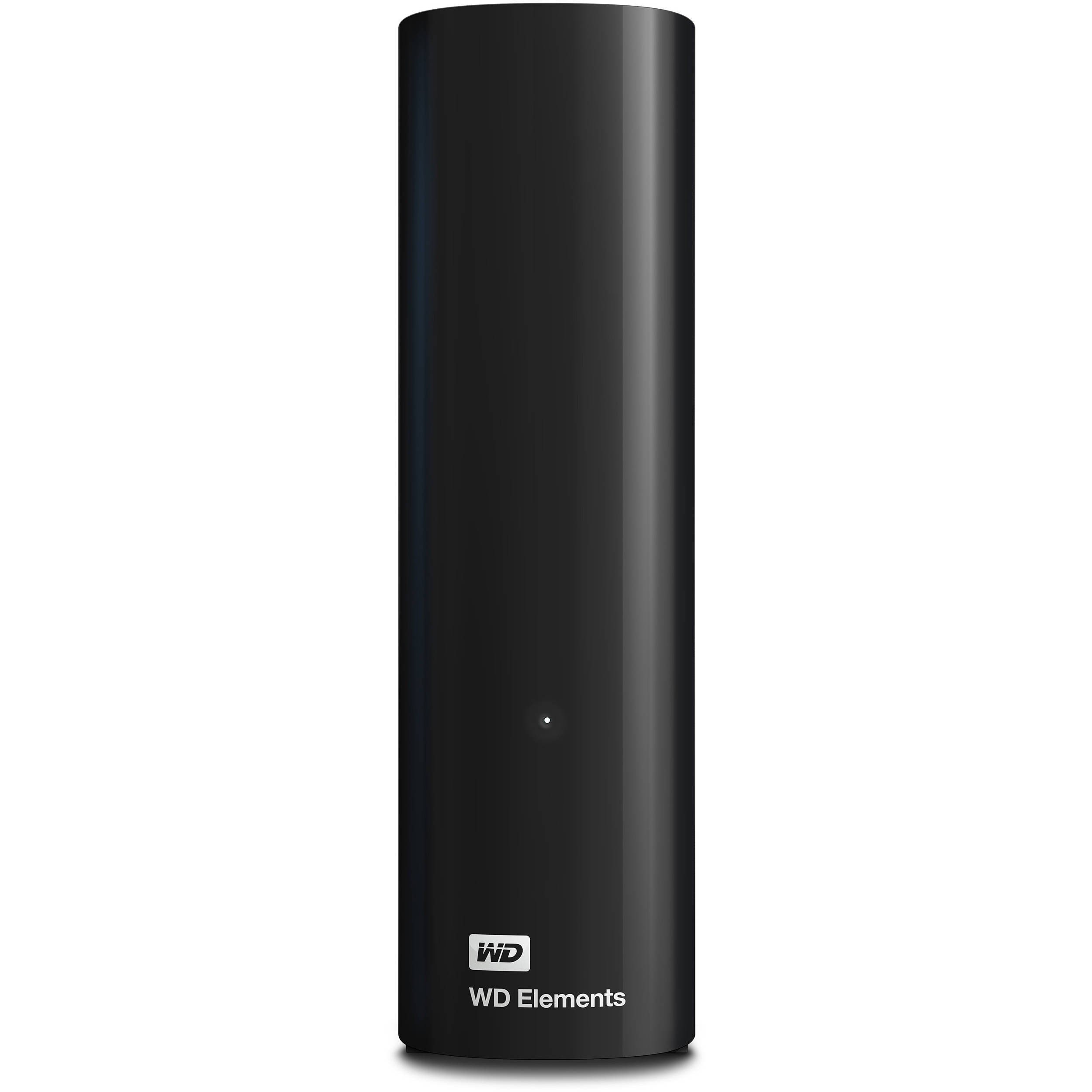 Накопичувач зовнішній HDD WD 3.5" 8TB USB 3.0 Elements Desktop (WDBWLG0080HBK-EESN)