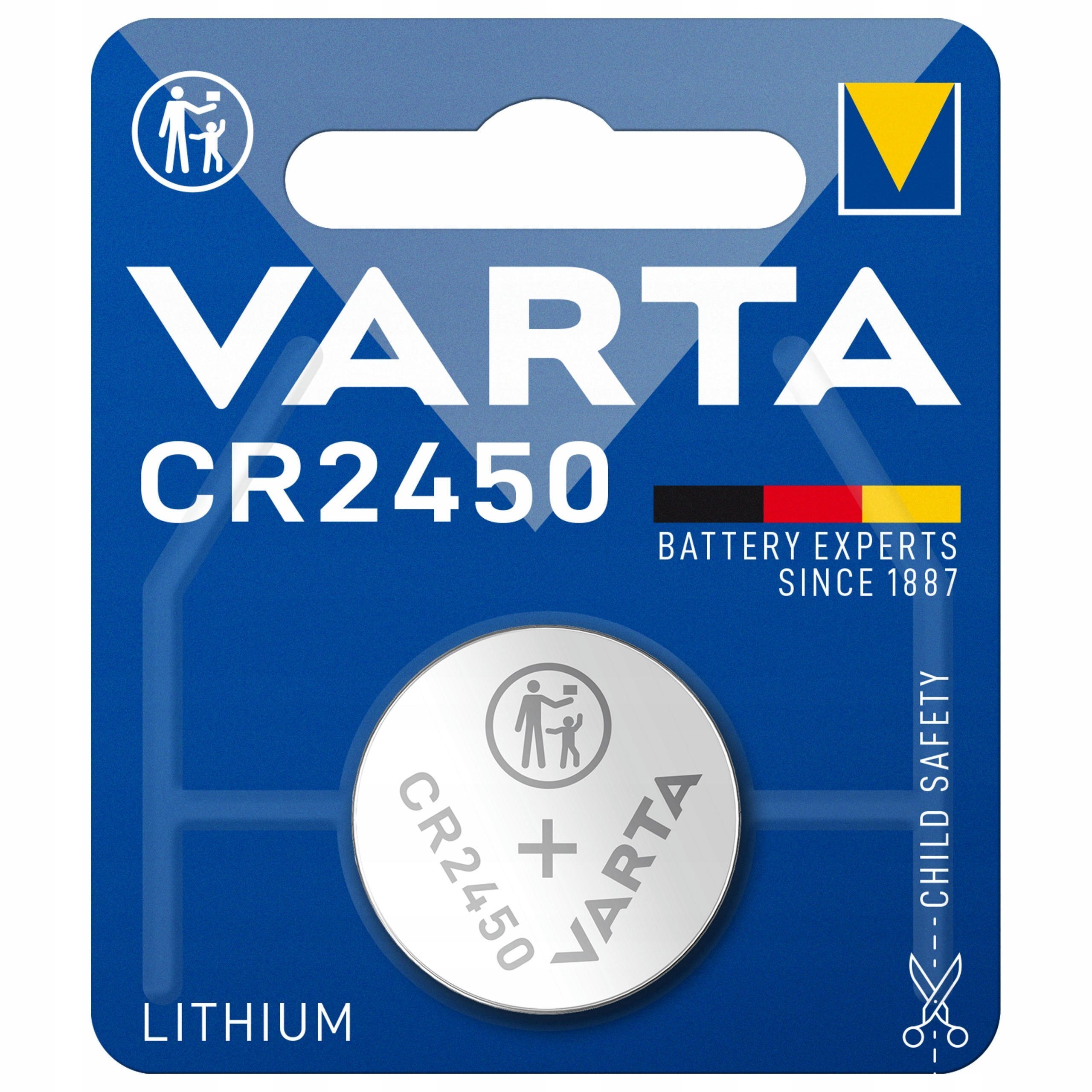 Батарейка VARTA CR 2430 BLI 1 LITHIUM (06430101401)