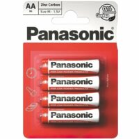 Батарейка Panasonic Red Zinc AA BLI 4 Zinc-Carbon (R6REL/4BPR)