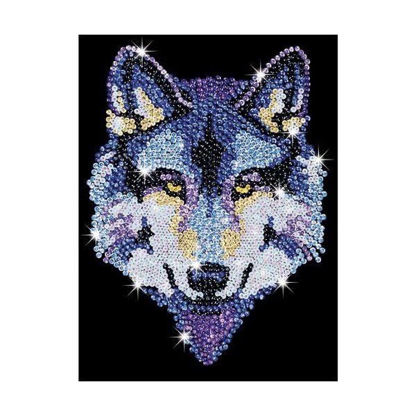 Набор для творчества Sequin Art BLUE Wolf (SA1215)