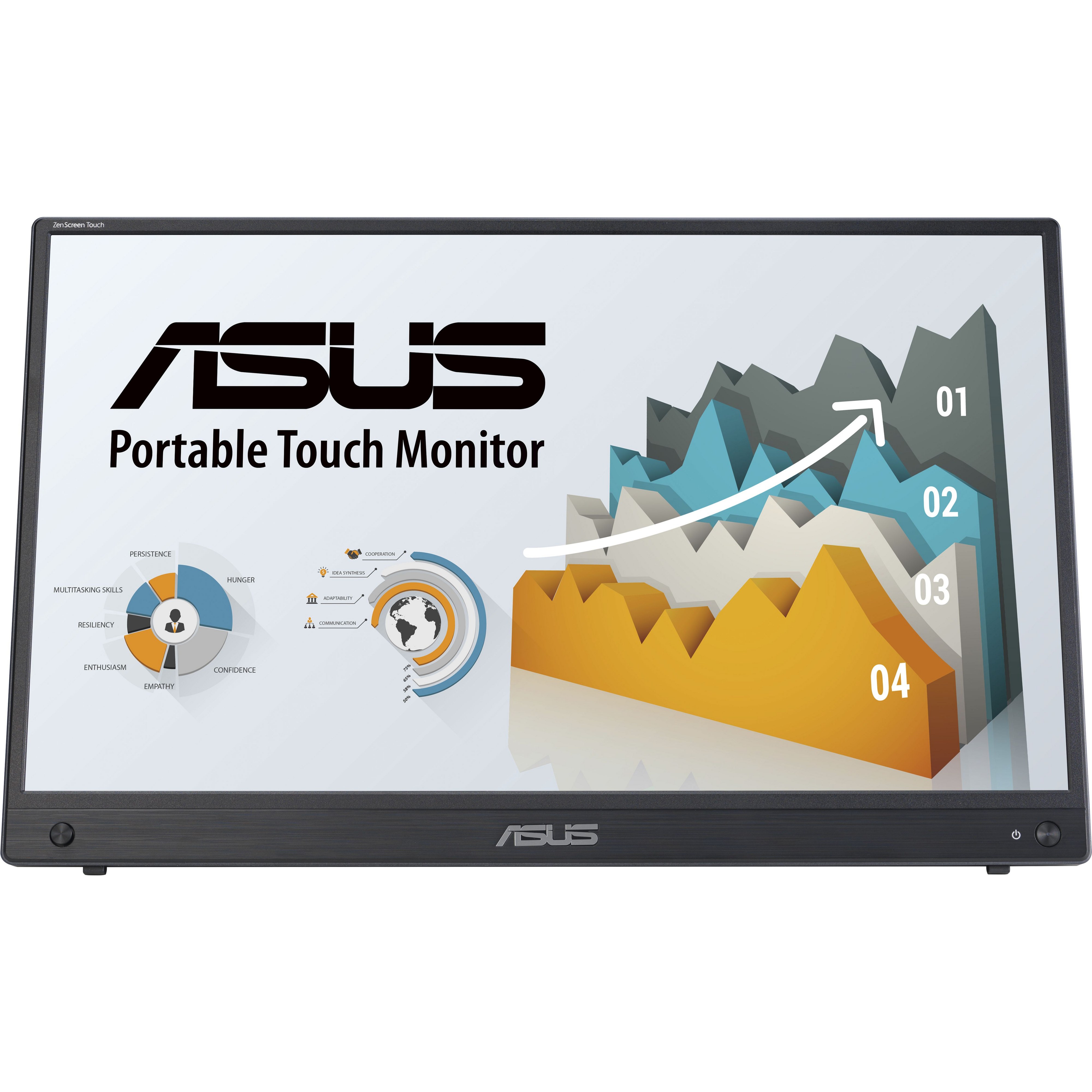 Монітор портативний 15.6" ASUS MB16AHT ZenScreen Touch (90LM0890-B01170)