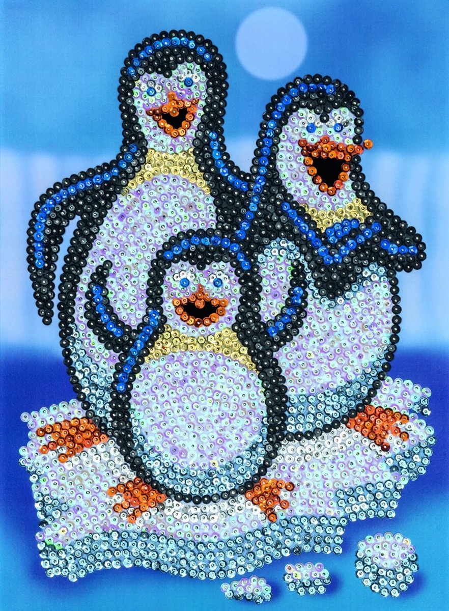 Набор для творчества Sequin Art RED Pepino Penguins (SA1503)