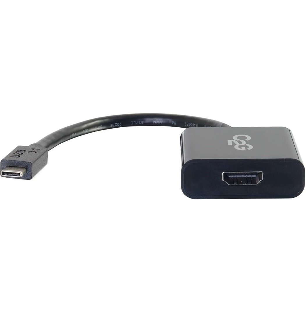 Адаптер C2G USB-C на HDMI чорний (CG80512)