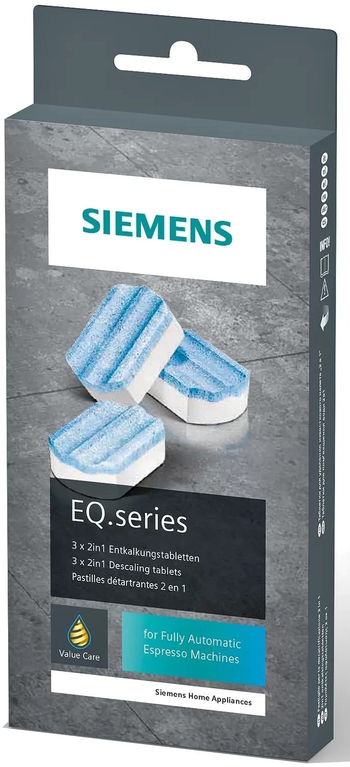 Таблетки для удаления накипи Siemens TZ80002A