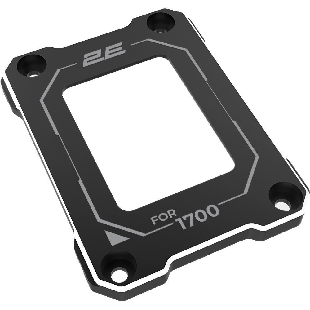 Контактна рамка для процесора Gaming Air Cool SCPB-LGA1700, Aluminum, Black(2E-SCPB-LGA1700)