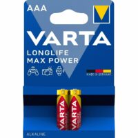 Батарейка VARTA LONGLIFE MAX Power alkaline AAA BLI 2 (04703101412)