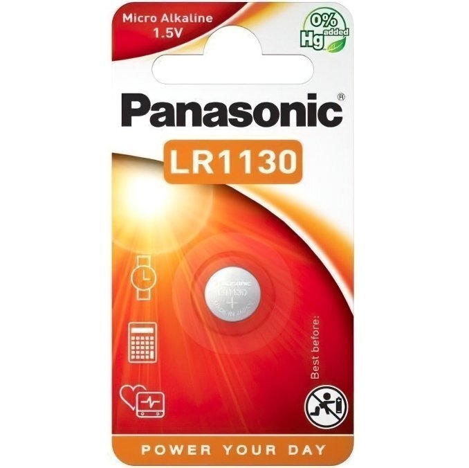 Батарейка Panasonic LR-1130 BLI 1 (LR-1130EL/1B)