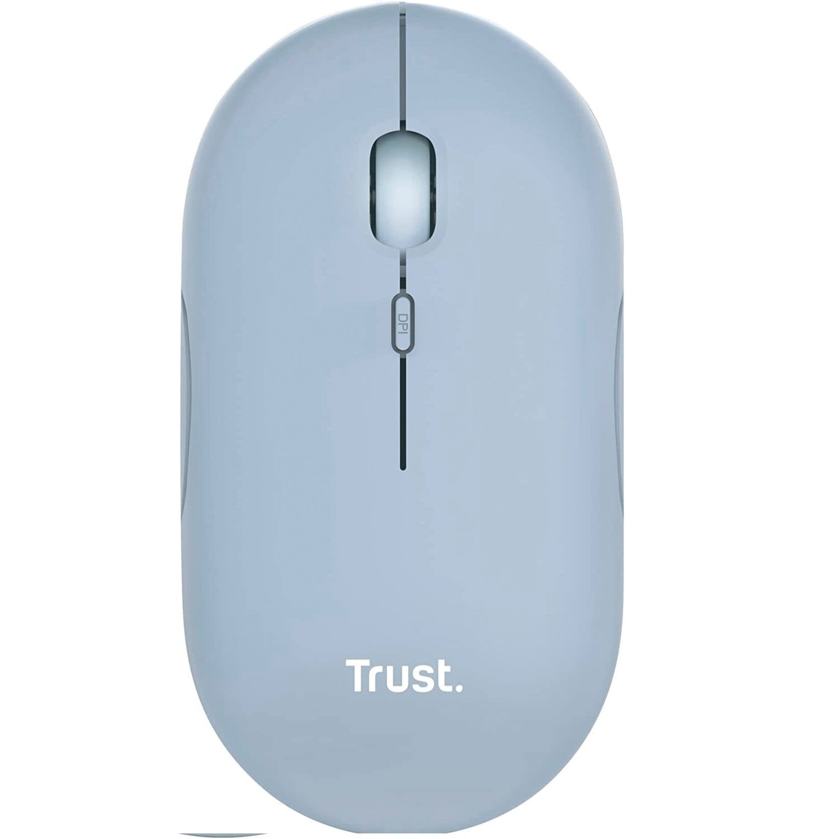 Мышь Trust Puck Rechargeable Ultra-Thin BT WL Silent Blue (24126_TRUST)