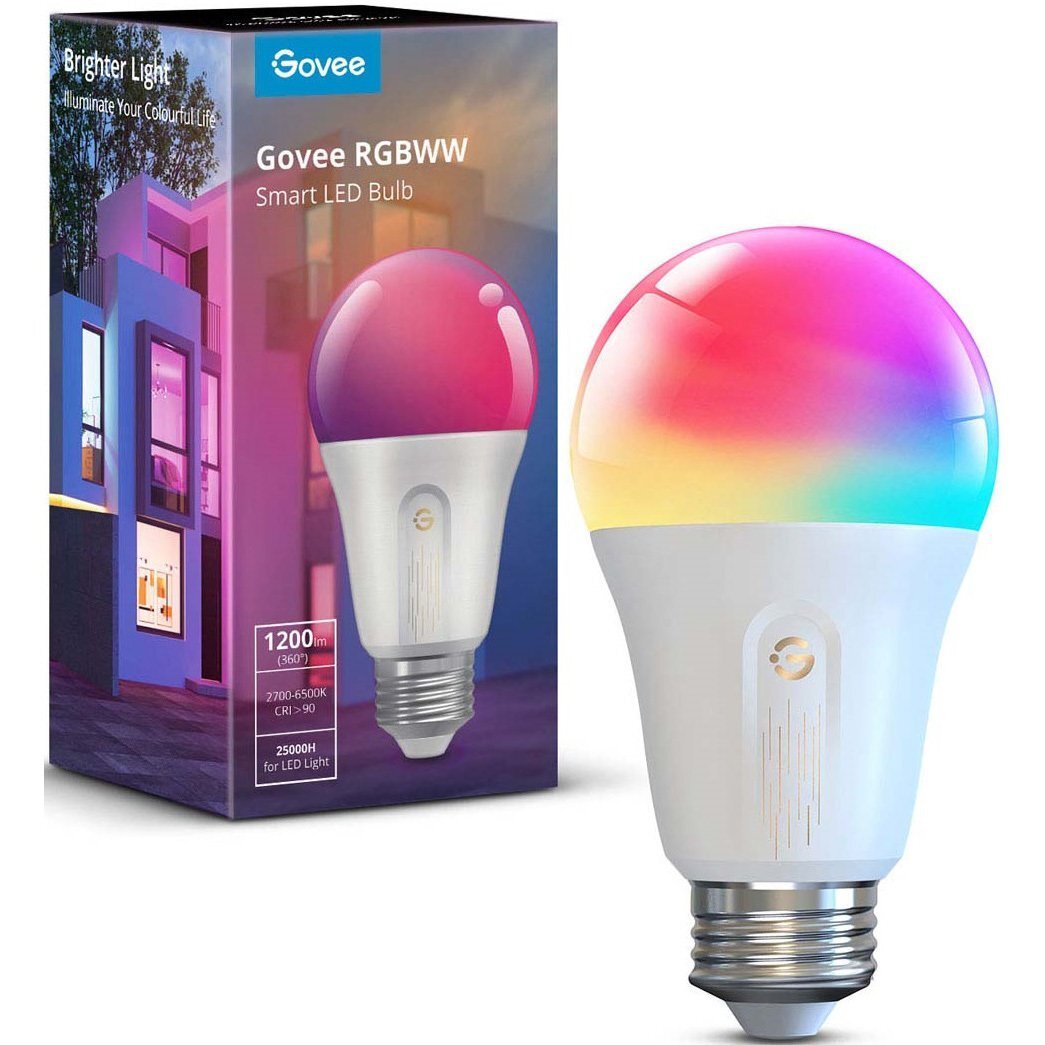 Розумна лампа Govee H6009 Smart Wifi&BLE Light Bulb Білий