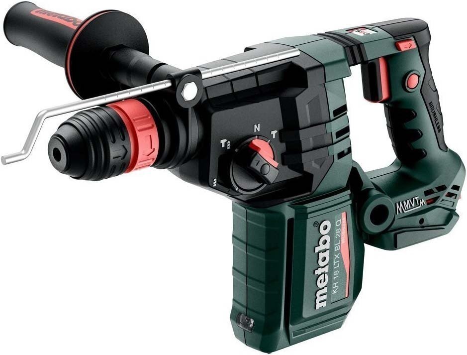 Перфоратор Metabo KH 18 LTX BL 28 Q акумуляторний, LiHD, 18В, без АКБ та ЗП (601715850)