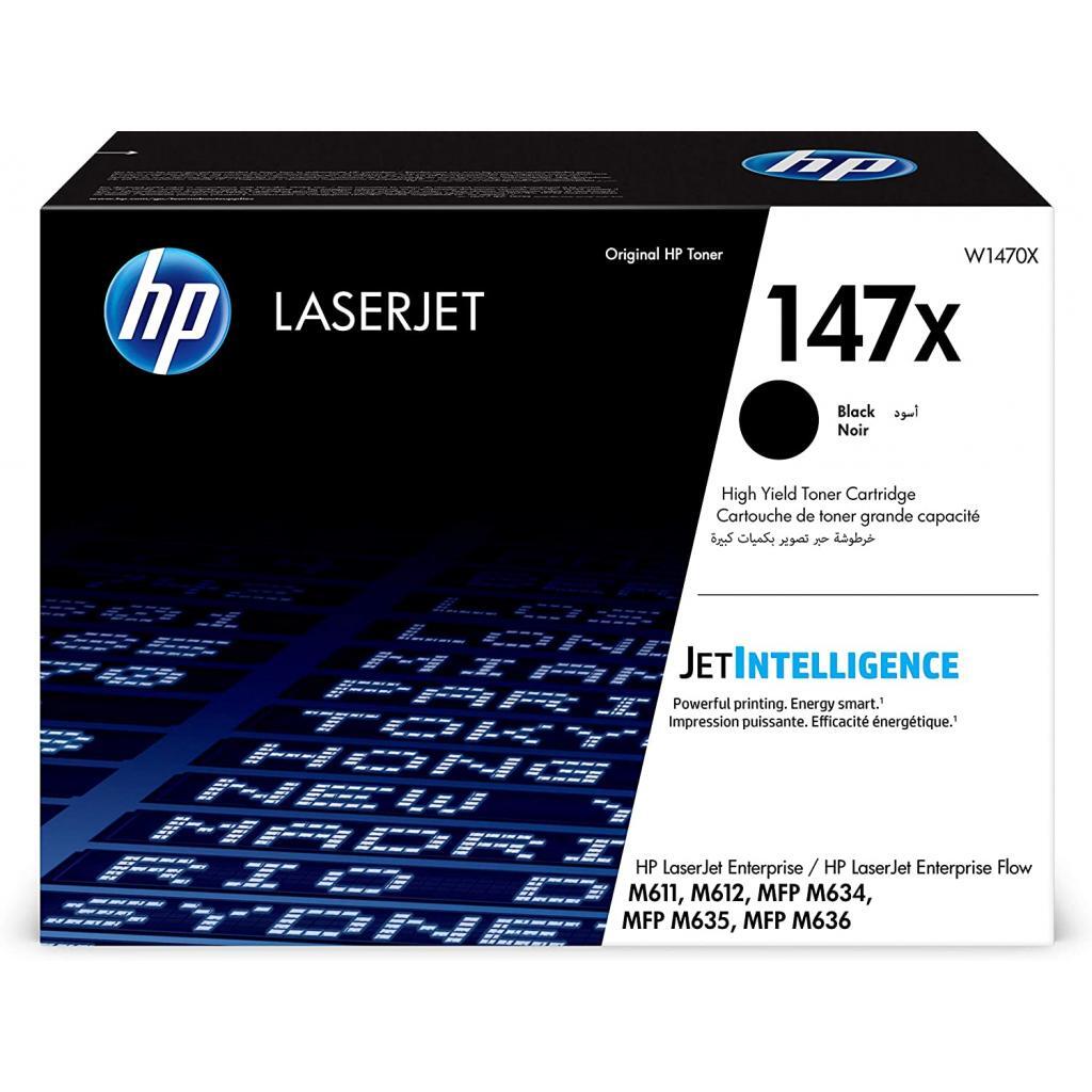 Тонер-картридж HP 147X LaserJet MFP 611/612/635/636 Black