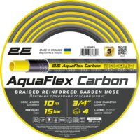 Шланг садовий 2E Aquaflex Carbon 3/4 10м (2E-GHE34GE10)