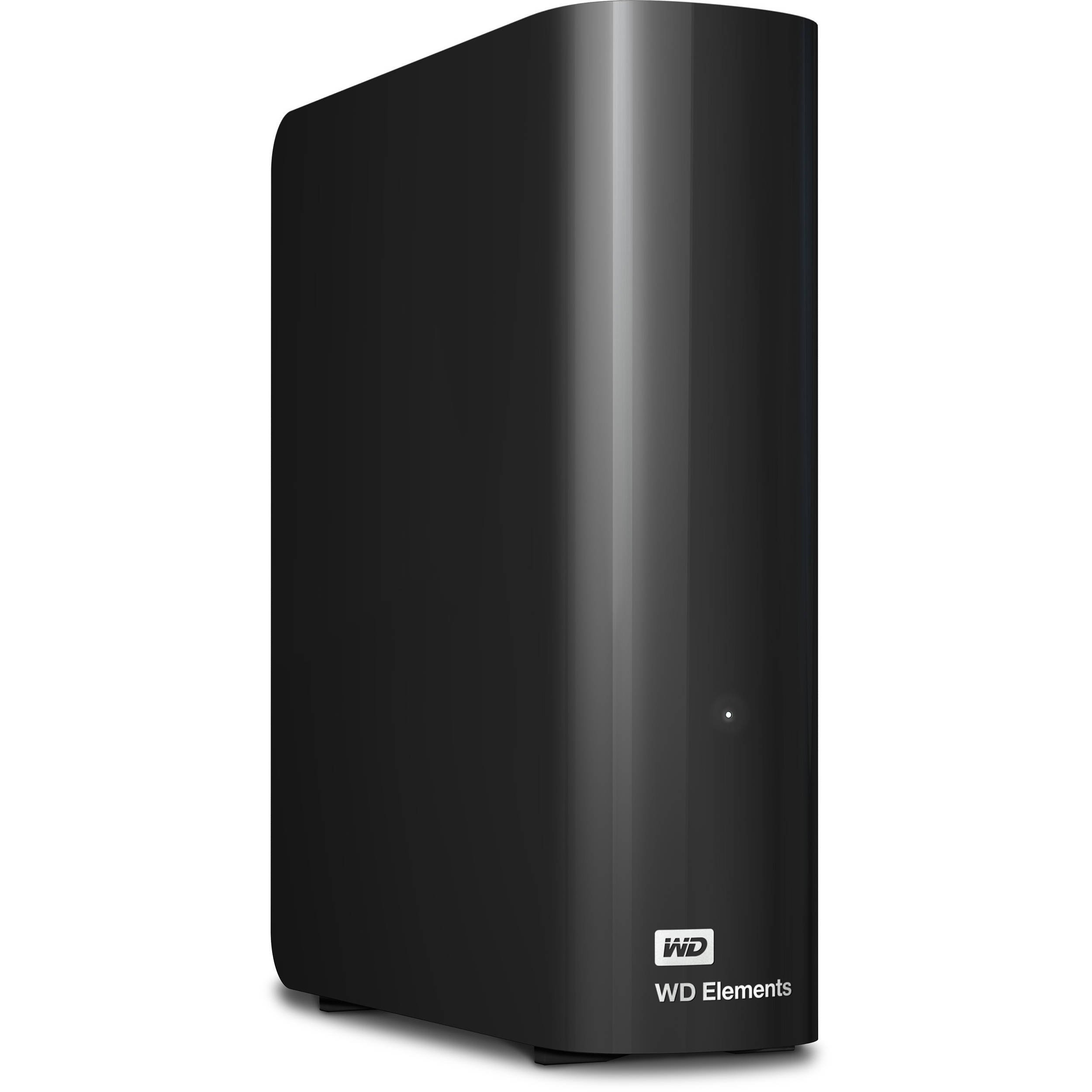 Накопичувач зовнішній HDD WD 3.5" 8TB USB 3.0 Elements Desktop (WDBWLG0080HBK-EESN)