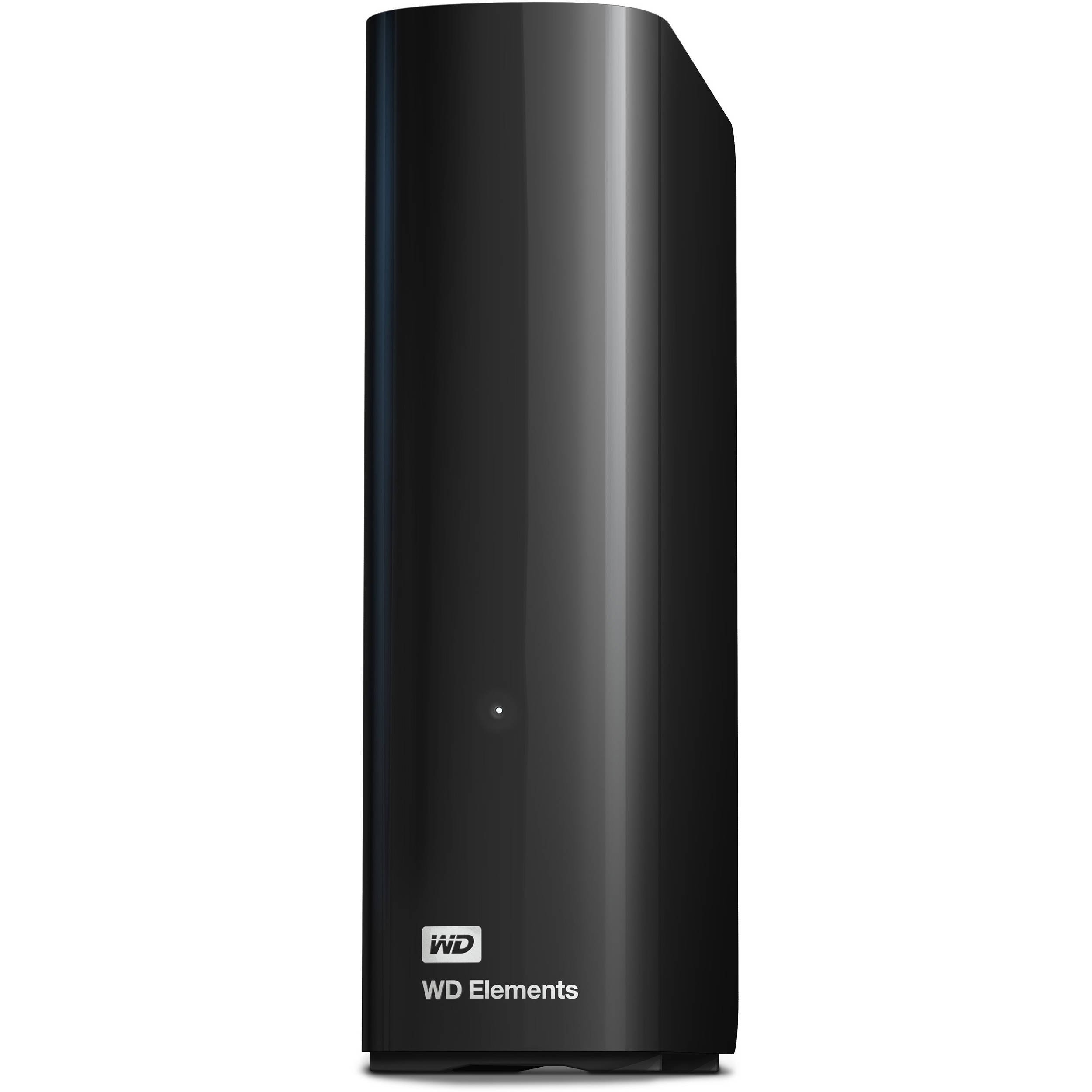 Накопичувач зовнішній HDD WD 3.5" 8TB USB 3.0 Elements Desktop (WDBWLG0080HBK-EESN)