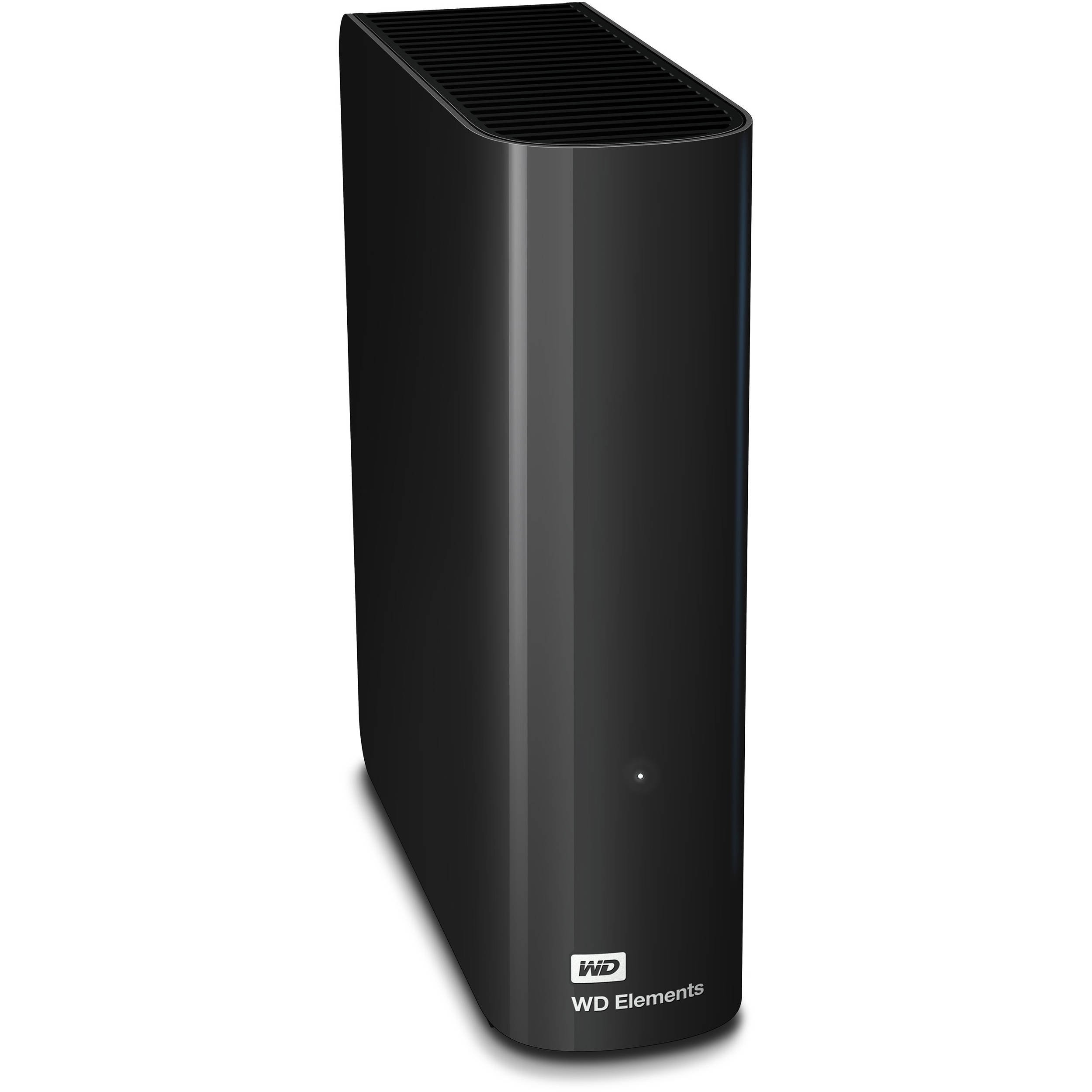 Накопичувач зовнішній HDD WD 3.5" 8TB USB 3.0 Elements Desktop (WDBWLG0080HBK-EESN)