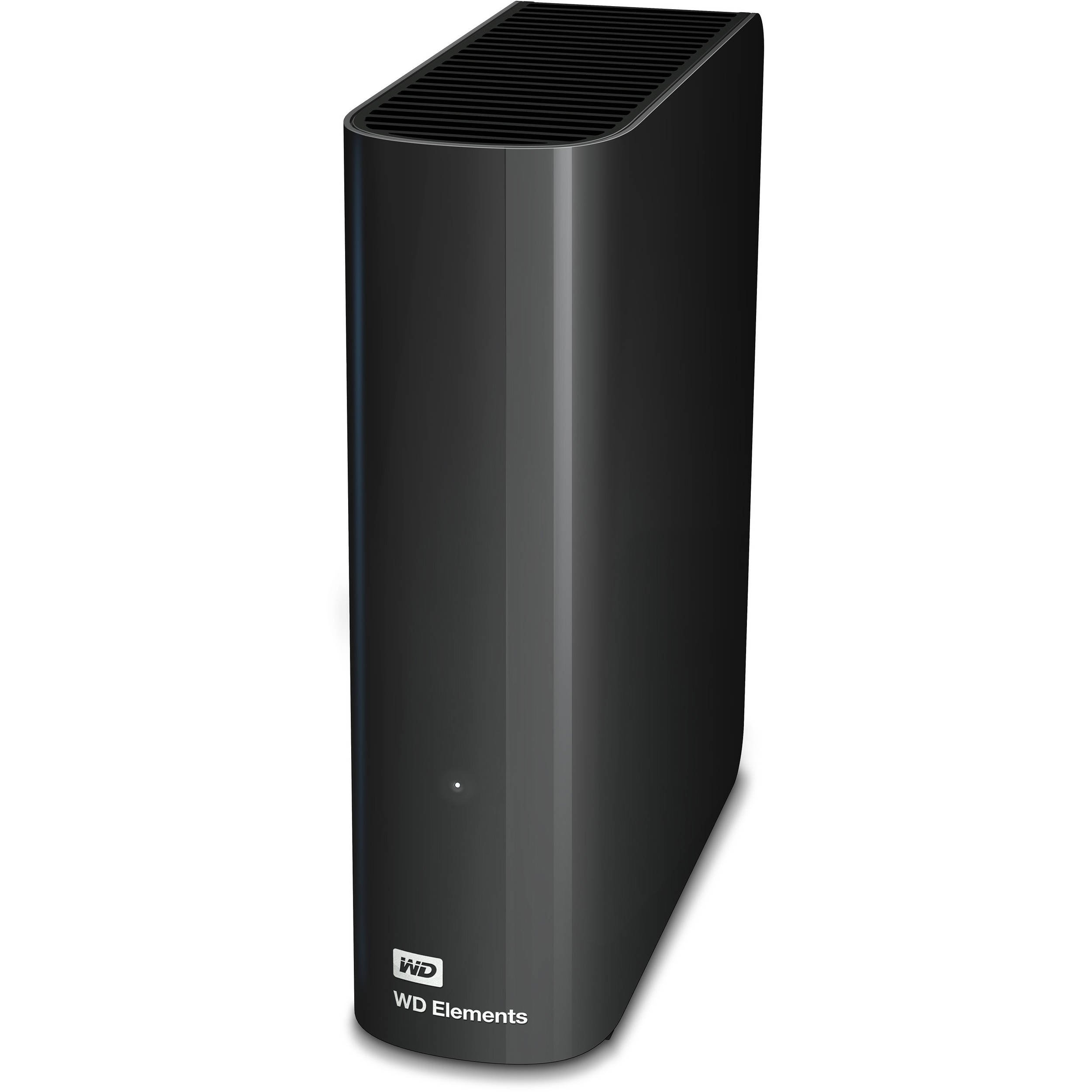 Накопичувач зовнішній HDD WD 3.5" 8TB USB 3.0 Elements Desktop (WDBWLG0080HBK-EESN)