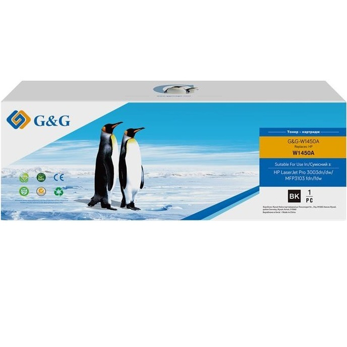 Картридж G&G до HP 145A LJ Pro 3003/3103 Black (1700 стор) (G&G-W1450A)