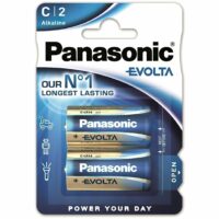 Батарейка Panasonic EVOLTA C BLI 2 ALKALINE (LR14EGE/2BP)