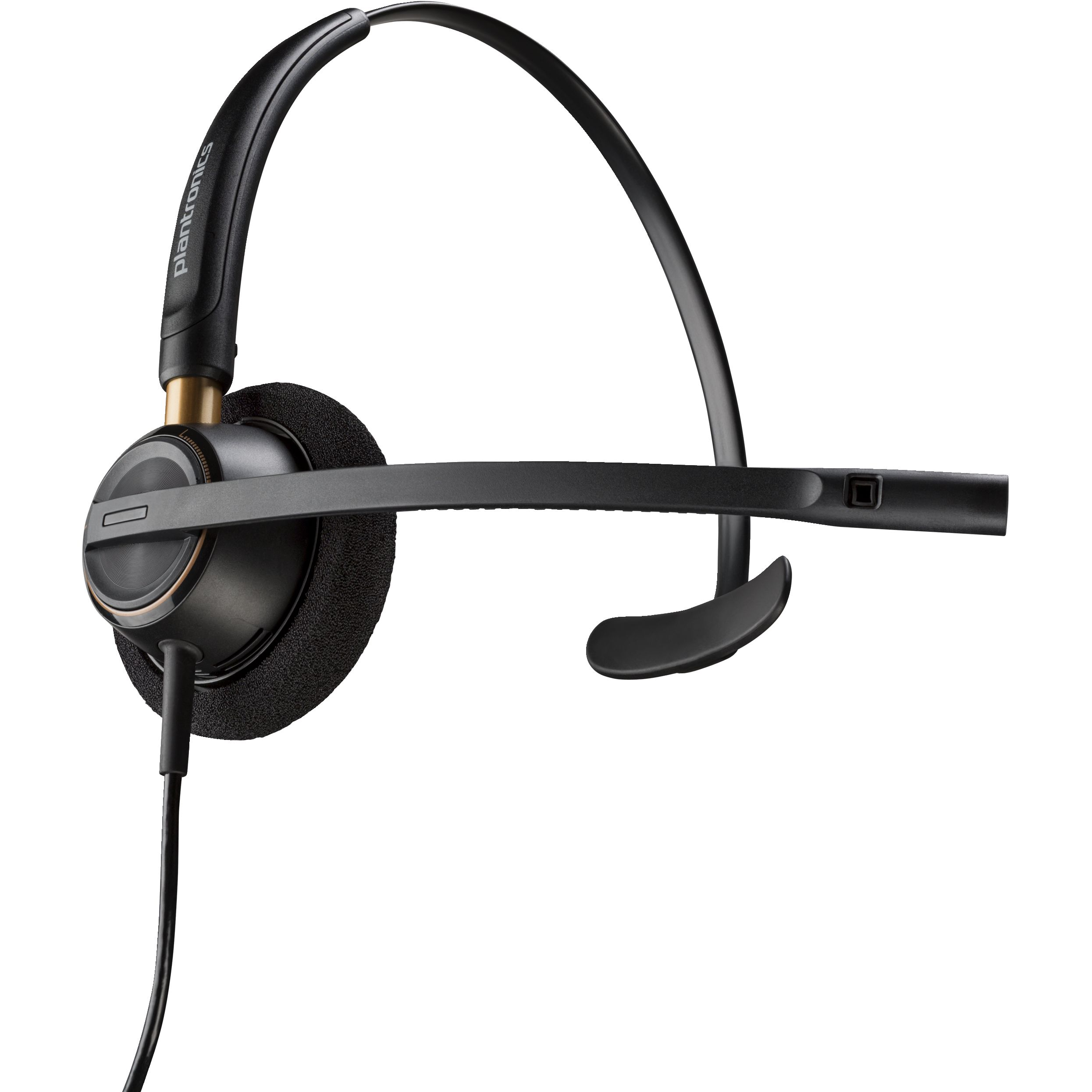 Гарнітура комп'ютерна моно On-ear Poly EncorePro 510, Quick Disconnect Black (783Q2AA)