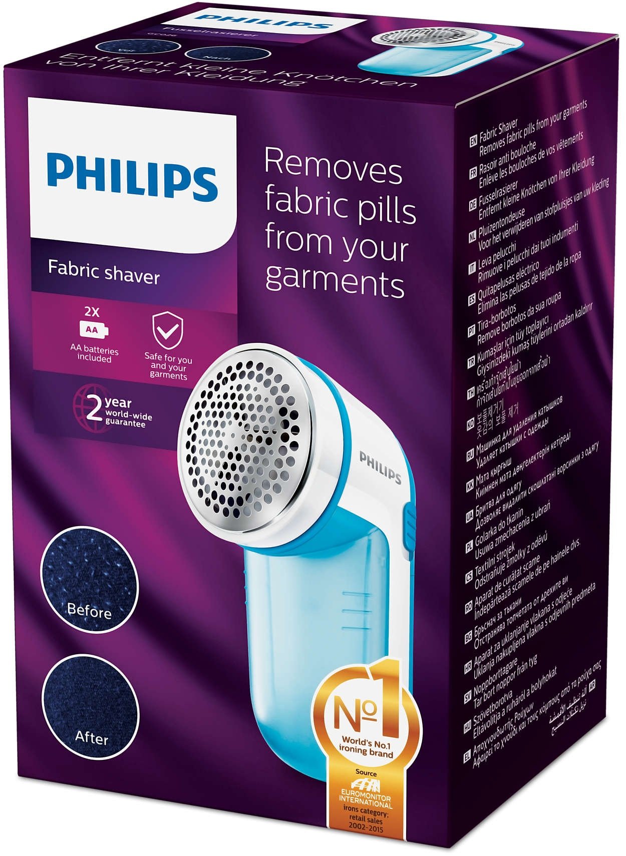 Машинка для удаления катышек Philips GC026/00, Blue