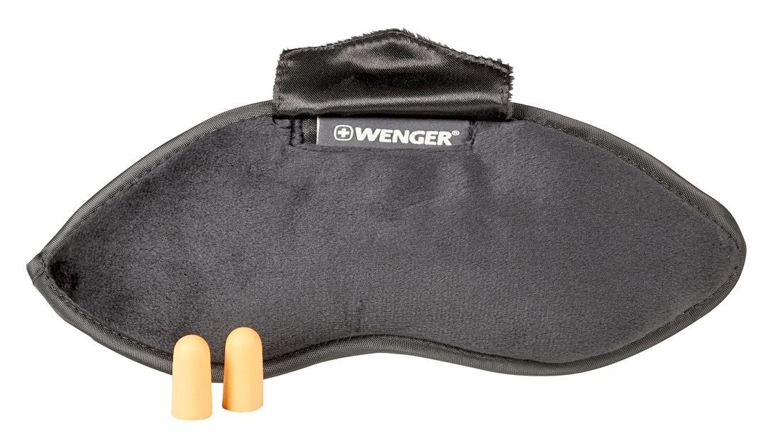 Маска для сну + беруші, Wenger Eyemask with Ear Plugs black (604598)