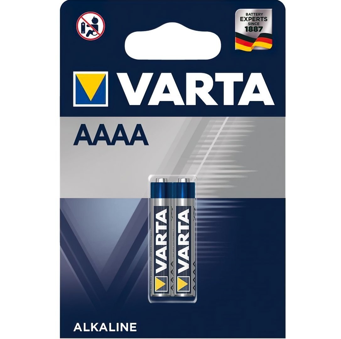 Батарейка VARTA alkaline AAAA BLI 2 (04061101402)