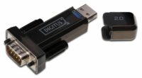 Адаптер DIGITUS USB 2.0 to RS232, Black (DA-70156)